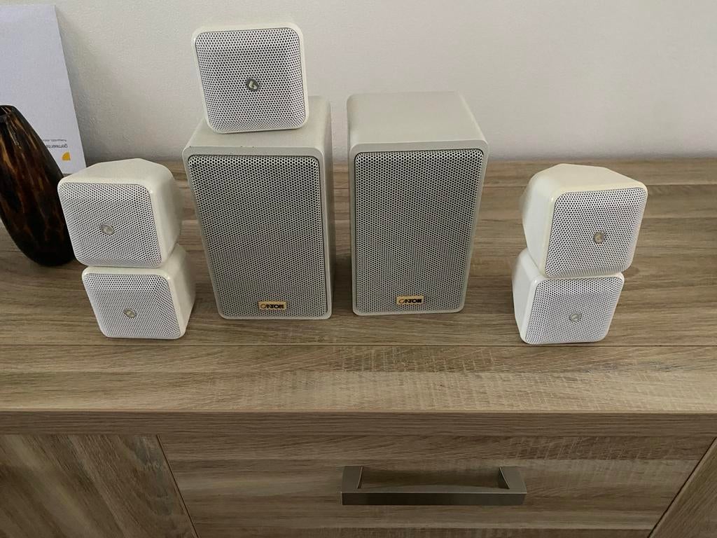 Canton luidsprekers set, Audio, Tv en Foto, Luidsprekers, Gebruikt, Complete surroundset, Overige merken, Ophalen