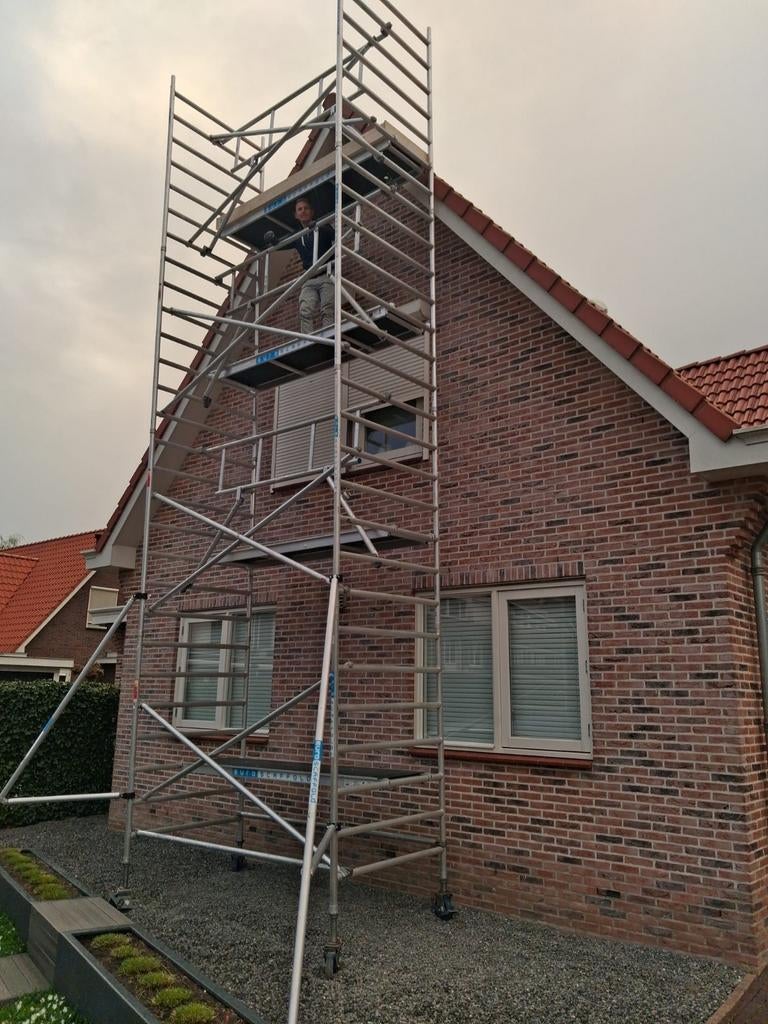 Rolsteiger huren gekeurde en nette Rolsteiger drechtsteden, Doe-het-zelf en Verbouw, Steigers, Ophalen of Verzenden, Zo goed als nieuw