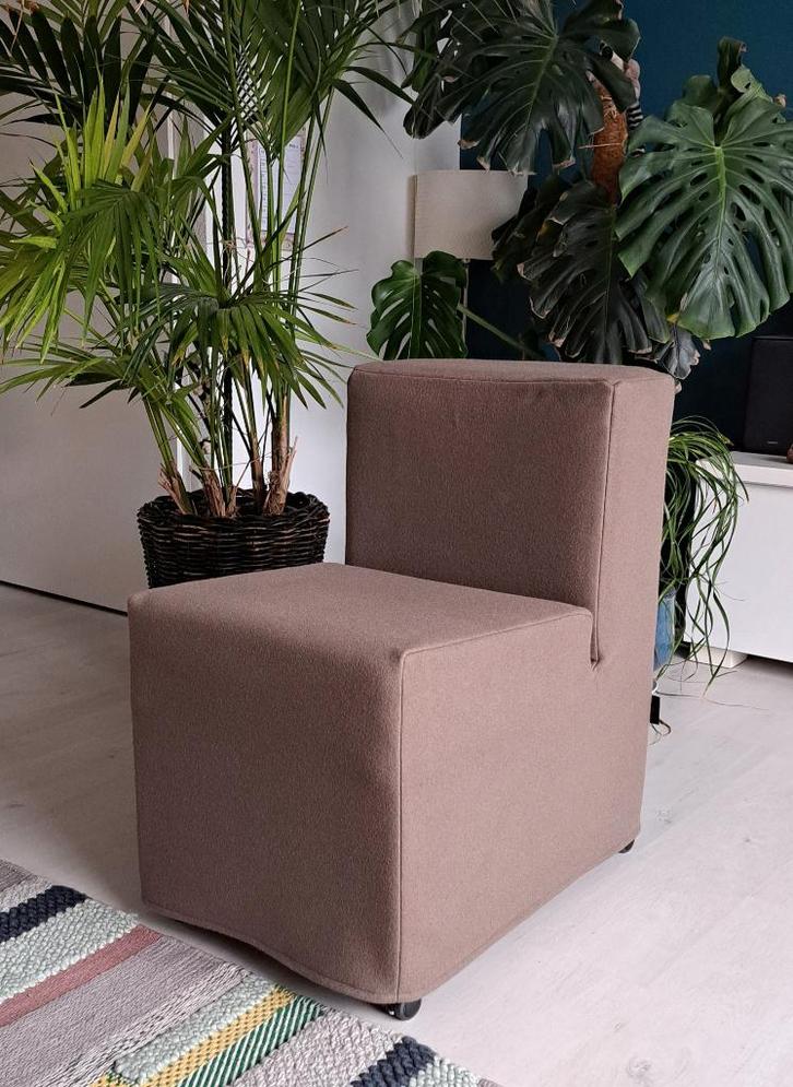 4 x exclusieve, wollen designstoelenvan Linteloo, model DWI, Huis en Inrichting, Stoelen, Zo goed als nieuw, Vijf, Zes of meer stoelen