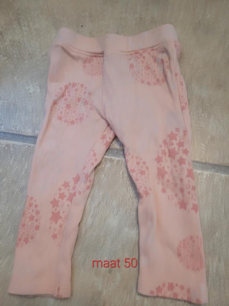 4President roze broekje met sterrenprint, maat 50, Kinderen en Baby's, Babykleding | Maat 50, Ophalen of Verzenden, Zo goed als nieuw
