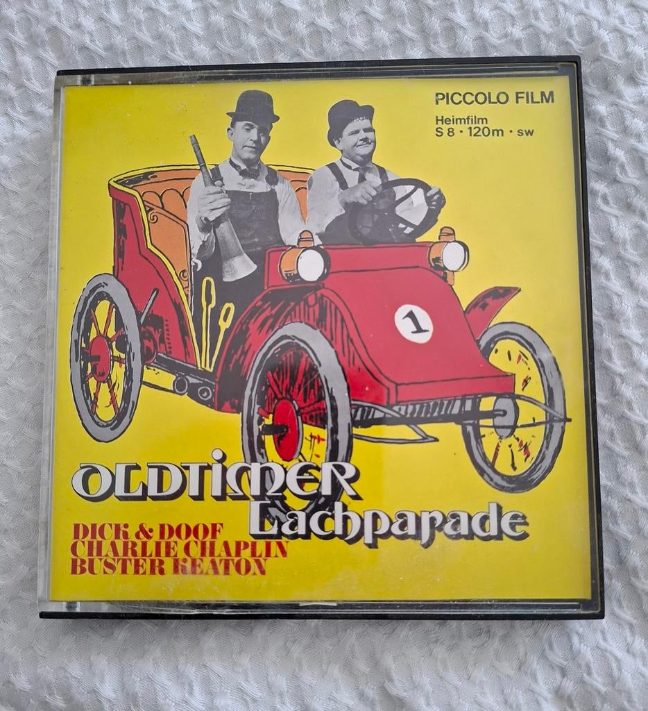 Laurel & Hardy oldtimer lachparade 8mm film, Ophalen of Verzenden