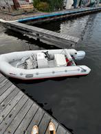 Zodiac valiant 380 rubberboot met 15 pk Honda 4-takt + trail, Ophalen, Gebruikt, Zodiac, Benzine