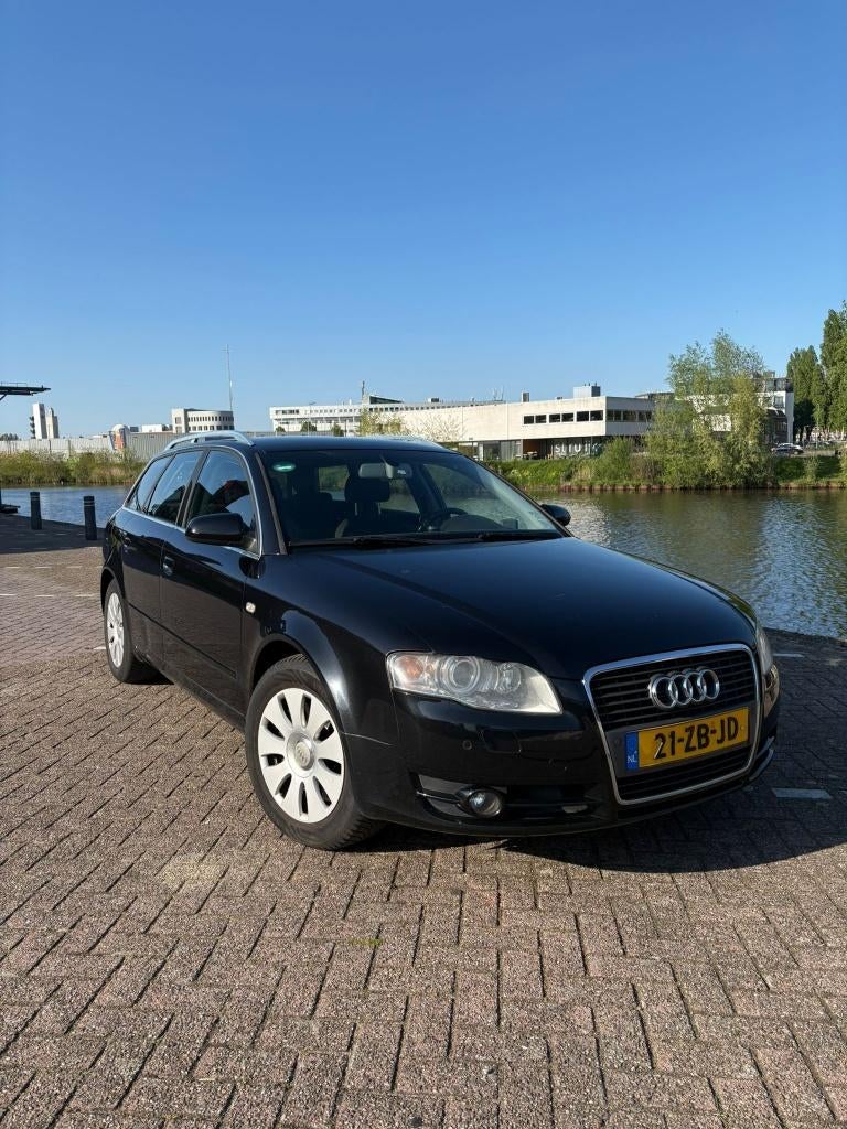 Audi A4 2.0 Tfsi Avant Advance Zwart 200PK november 2007, Auto's, Stof, 4 cilinders, 1984 cc, A4
