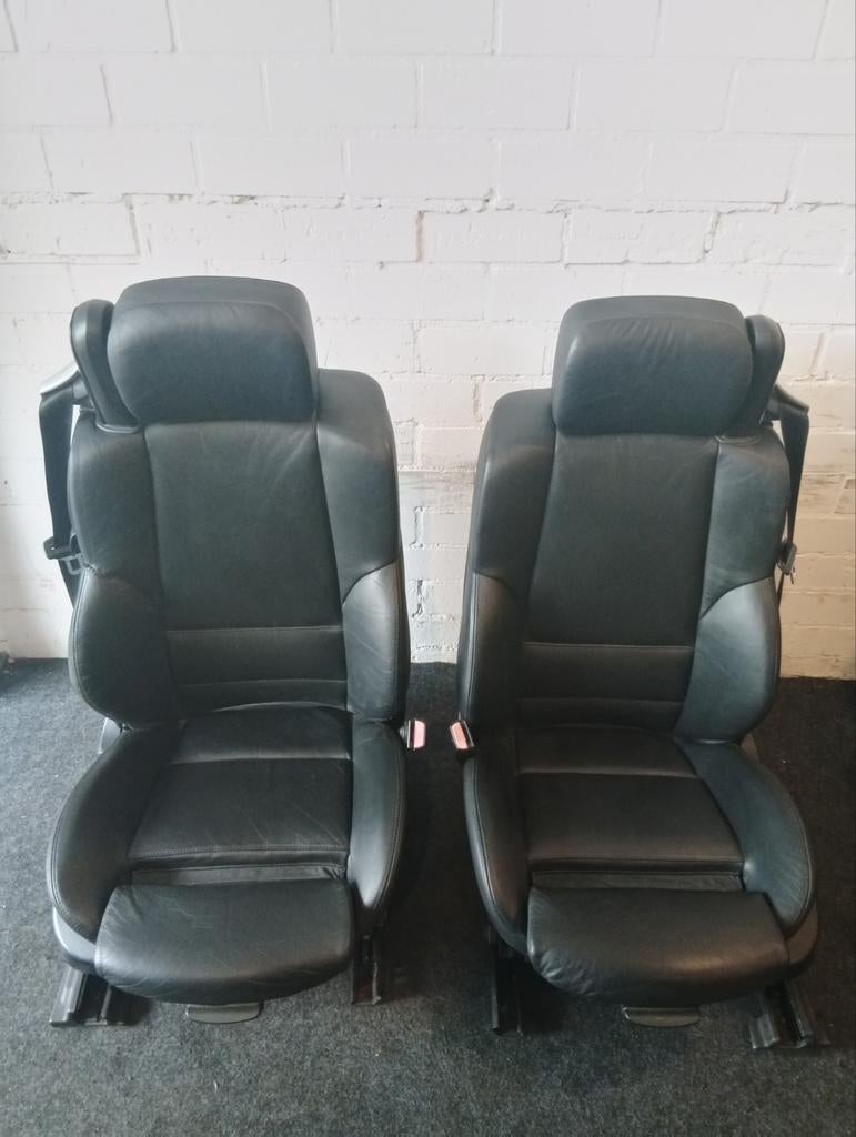 BMW E46 Cabrio Sport Leder interieur Sportstoelen Leer, Auto-onderdelen, Ophalen, Gebruikt, BMW