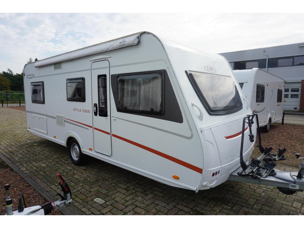 LMC Style 530 E + MOVER + AIRCO, Caravans en Kamperen, Caravans, Rondzit, Bedrijf, 5 tot 6 meter, LMC en Münsterland
