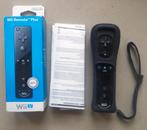 Remote Motion Plus Controller Zwart in doosje, Spelcomputers en Games, Overige genres, 1 speler, Ophalen of Verzenden, Zo goed als nieuw