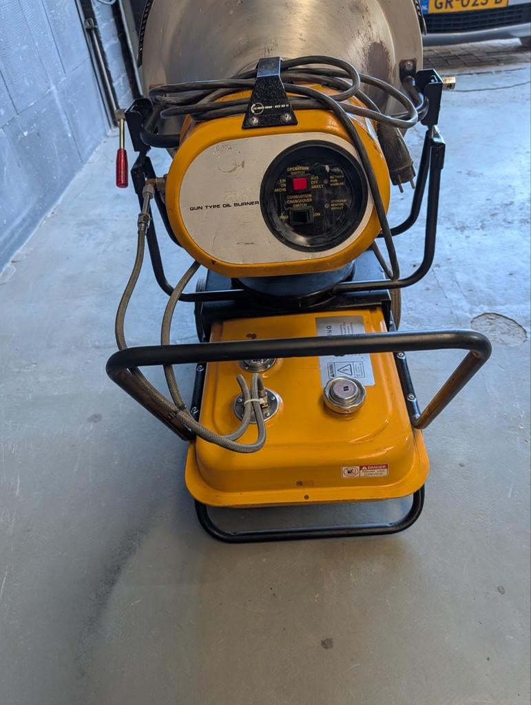 Hete lucht kanon / heteluchtkanon op diesel/olie, Ophalen of Verzenden, Gebruikt, 800 watt of meer, Kachel