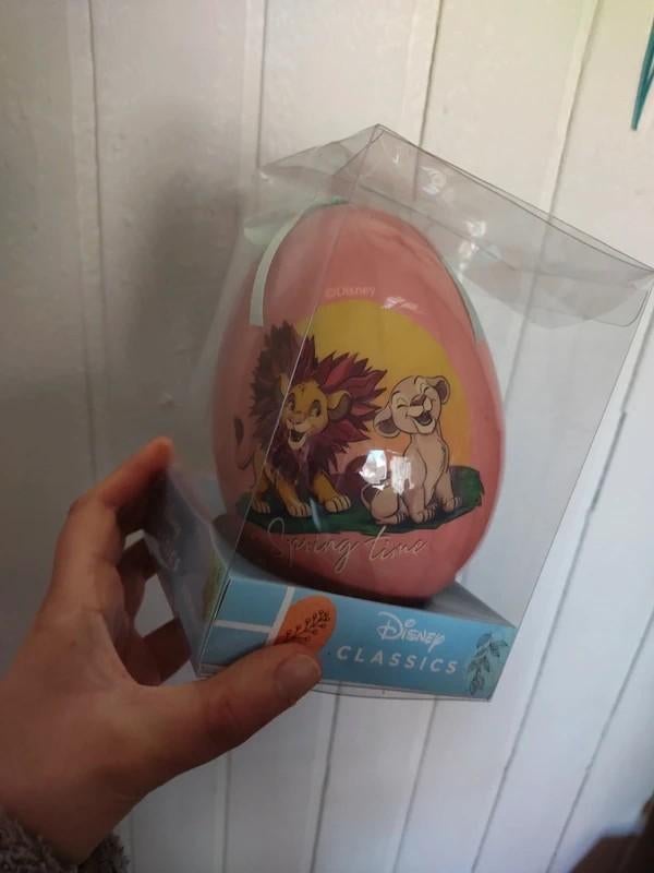 paasei decoratie groot simba lion king, Verzamelen, Disney, Ophalen of Verzenden, Leeuwenkoning of Jungle Boek, Zo goed als nieuw