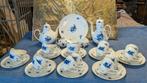 porseleinen Rosenthal thee/ kofservies met blauw bloemmotief, Ophalen of Verzenden