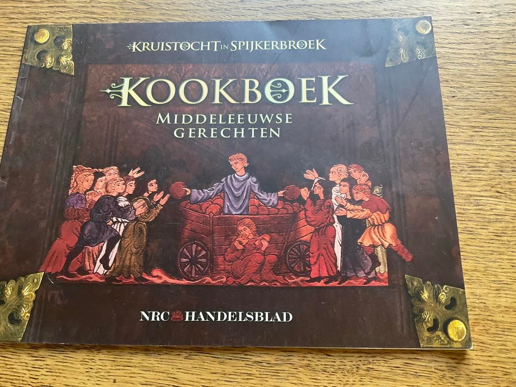 Kookboek Kruistocht in Spijkerbroek: Middeleeuwse Gerechten, Boeken, Kookboeken, Ophalen of Verzenden, Zo goed als nieuw, Overige gebieden