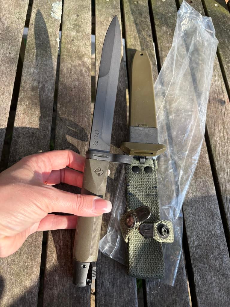 Bayonet bajonet G3 militaria, Verzamelen, Militaria | Algemeen, Ophalen of Verzenden, Landmacht, Overige gebieden, Mes of Dolk