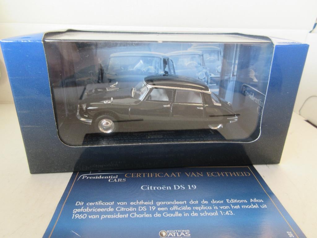 Atlas precidential cars Citroen DS 19, Ophalen of Verzenden, Nieuw, Auto, Overige merken