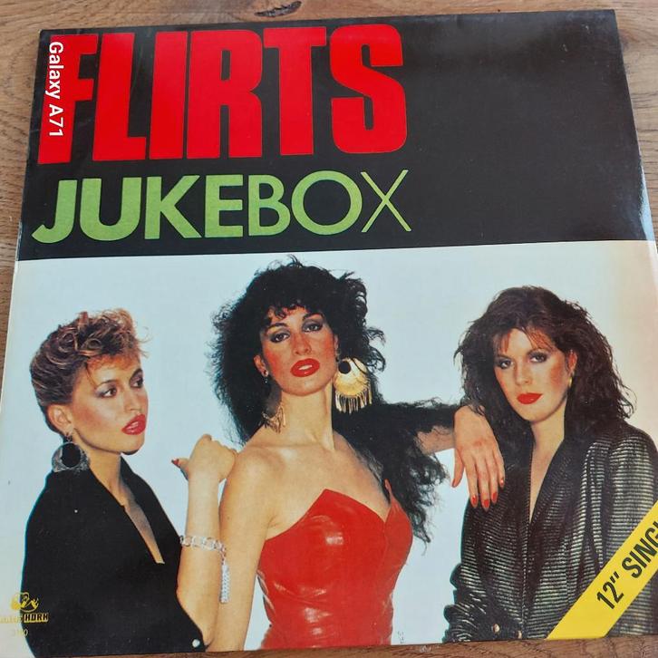 12 inch Maxisingel The Flirts - Jukebox / Boy Crazy (1982), Cd's en Dvd's, Vinyl | Dance en House, Gebruikt, Disco, 12 inch, Ophalen of Verzenden