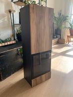 Stijlvol TV-meubel / wandkastje met glazen deur, Huis en Inrichting, Kasten | Televisiemeubels, Ophalen, Minder dan 50 cm, 100 tot 150 cm