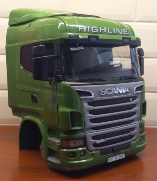 Bruder Scania High cabines Crawler - Tamiya -Wedico zie foto, Ophalen of Verzenden, Zo goed als nieuw