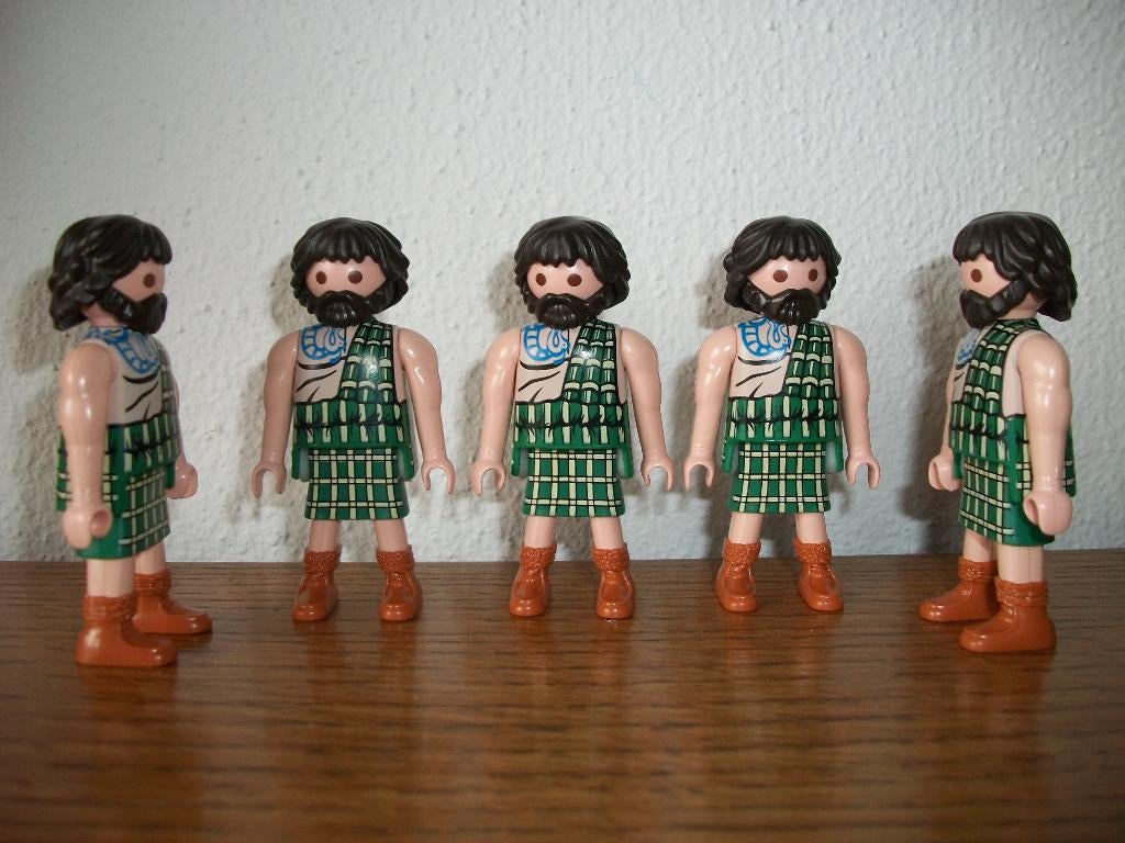 Schot / Schotten met gespierde armen, Kinderen en Baby's, Speelgoed | Playmobil, Ophalen of Verzenden, Nieuw, Complete set