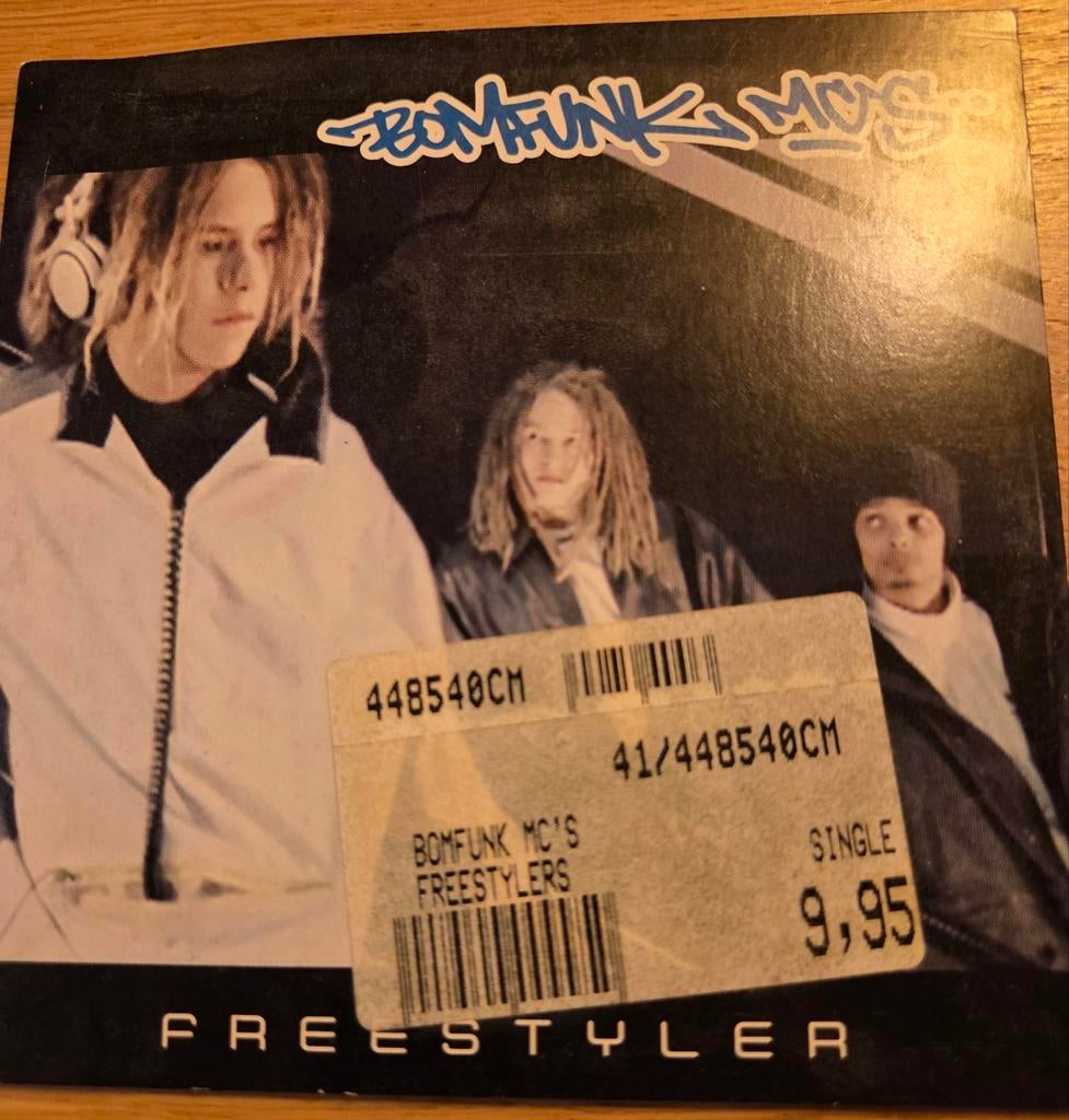 Bomfunk MC's - Freestyler CD Single (Dance/Hiphop), 1 single, Ophalen, Gebruikt, Dance