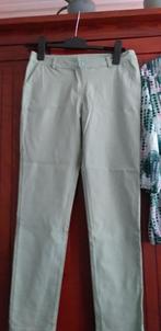 Mooie set dameskleding: groene stretch broek en shirt, Ophalen of Verzenden, Gedragen, Maat 38/40 (M)