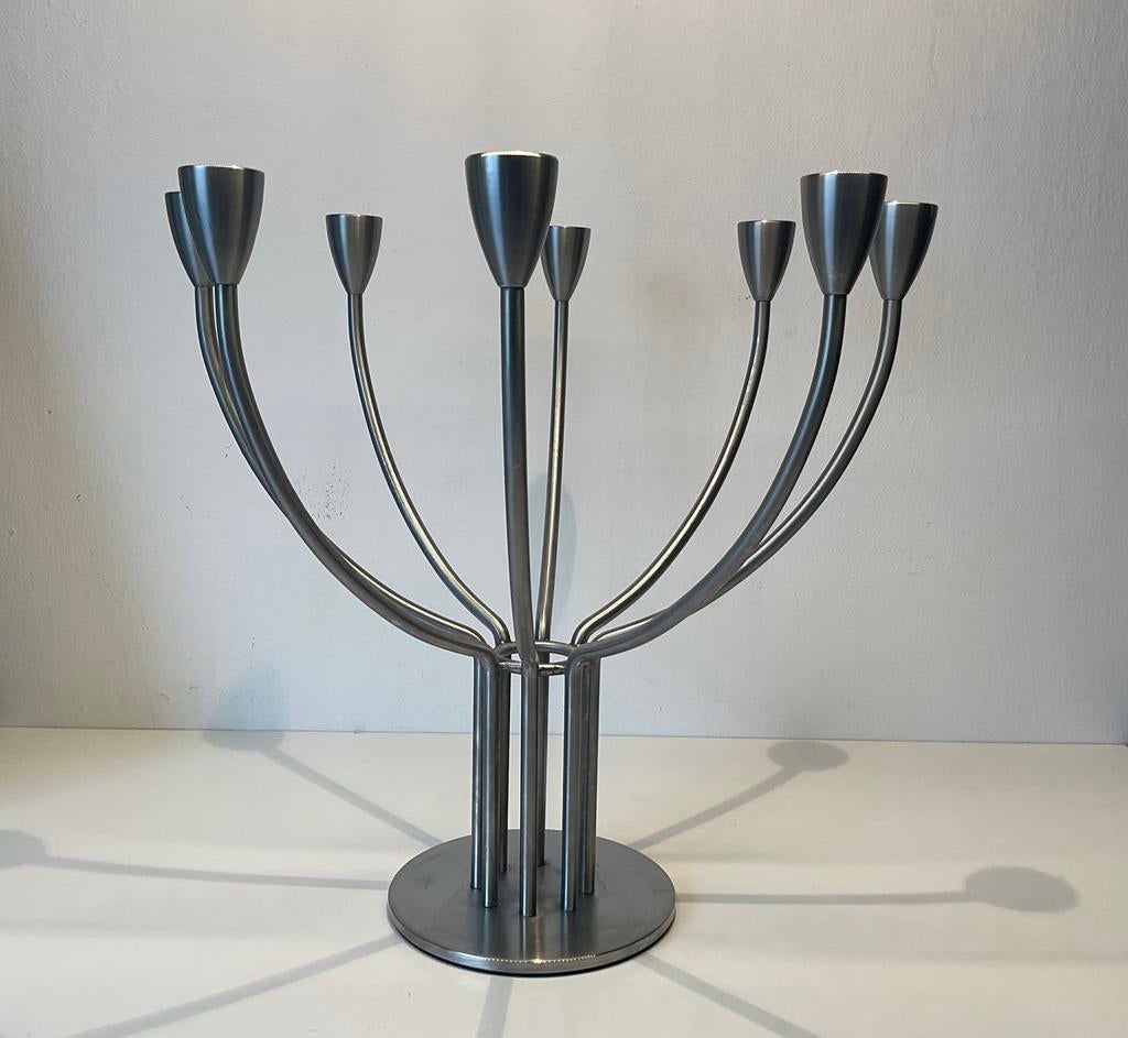 IKEA kandelaar Stockholm, 25 tot 50 cm, Ophalen of Verzenden, Zo goed als nieuw, Metaal