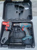 Bosch GSR 14,4 accuboor, lader en koffer Dewalt, Doe-het-zelf en Verbouw, Gereedschap | Boormachines, Ophalen of Verzenden, Gebruikt