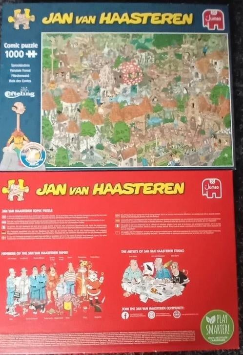 Puzzel jan van haasteren 1000 stukjes sprookjesbos efteling, Verzamelen, Ophalen of Verzenden, Zo goed als nieuw, Gebruiksvoorwerp