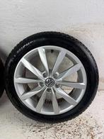 Originele Volkswagen Golf Caddy velgen 17" 5x112 Dijon 8mm!, Niet ingevuld, Gebruikt, Banden en Velgen, Niet ingevuld