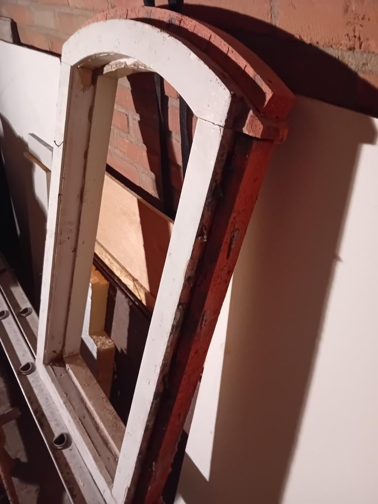 Kozijntje, Doe-het-zelf en Verbouw, Kozijnen en Schuifpuien, Ophalen, Hout, 75 tot 150 cm, Raamkozijn