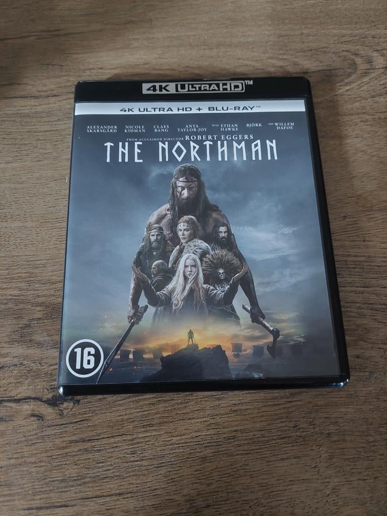 The Northman (4K en blu ray), Cd's en Dvd's, Blu-ray, Ophalen of Verzenden, Zo goed als nieuw