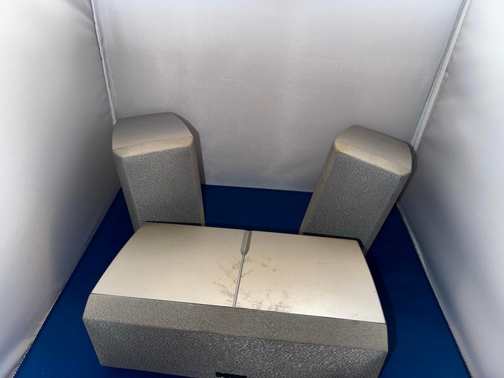 Sony SS-CNP2 Center Speaker en SS-MSP2 Satelliet Speakers, Gebruikt, Ophalen of Verzenden, Complete surroundset, Sony