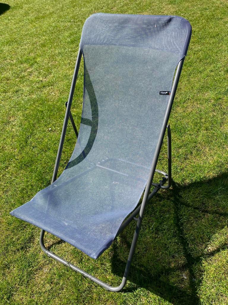 Lafuma lichtgewicht verstelbare (strand) stoel, Ophalen, Zo goed als nieuw, Campingstoel