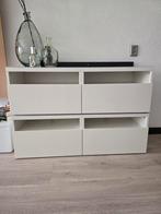 Wit tv meubel Ikea, Huis en Inrichting, Kasten | Televisiemeubels, Ophalen of Verzenden, 25 tot 50 cm, 200 cm of meer, Minder dan 100 cm