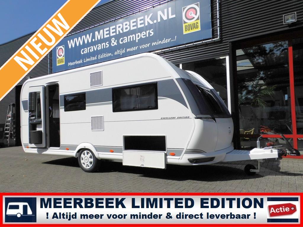 Hobby Excellent Edition 495 UL / 2026 / NIEUWSTE MODEL !, Caravans en Kamperen, Caravans, Schokbreker, Rondzit, Hobby, 5 tot 6 meter