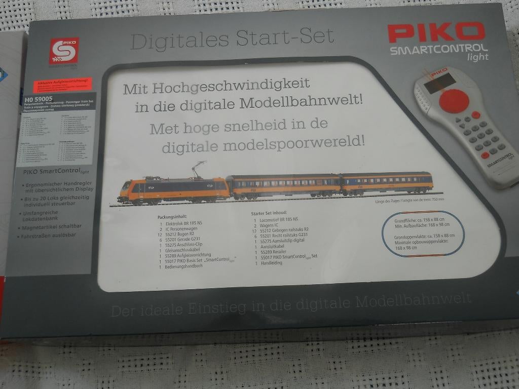 modeltrein en toebehoren van PIKO, Ophalen, Gelijkstroom, Analoog, Piko