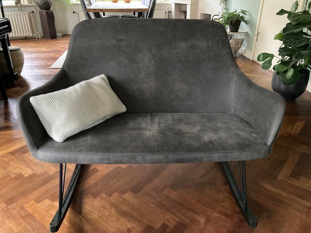 Be Pure Home - Schommelbank grijs, Ophalen, Gebruikt, Tweepersoons, 75 tot 100 cm