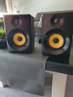 Te koop actieve speakers. 100 watt, Audio, Tv en Foto, Luidsprekers, Zo goed als nieuw, 60 tot 120 watt, Front, Rear of Stereo speakers