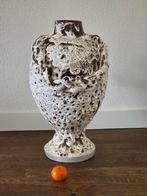 Vintage vaas fatlava , kruik,  jaren 60 bruisglazuur retro, Ophalen