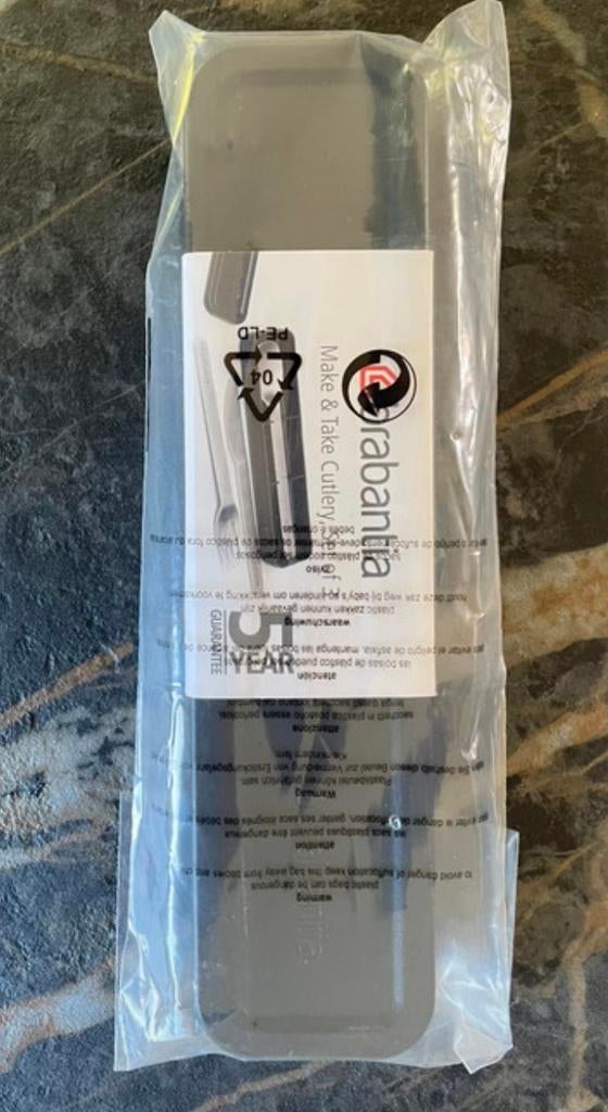 Nieuwe Brabantia bestekset – Make & Take – met etui, Nieuw, Ophalen of Verzenden, Rvs of Chroom, Vaatwasserbestendig