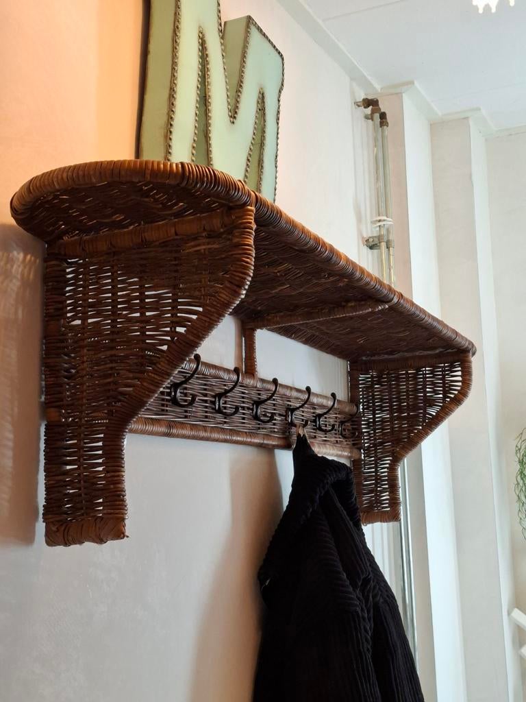 Riviera Maison rotan grote kapstok, Zo goed als nieuw, Minder dan 100 cm, Hout, Ophalen