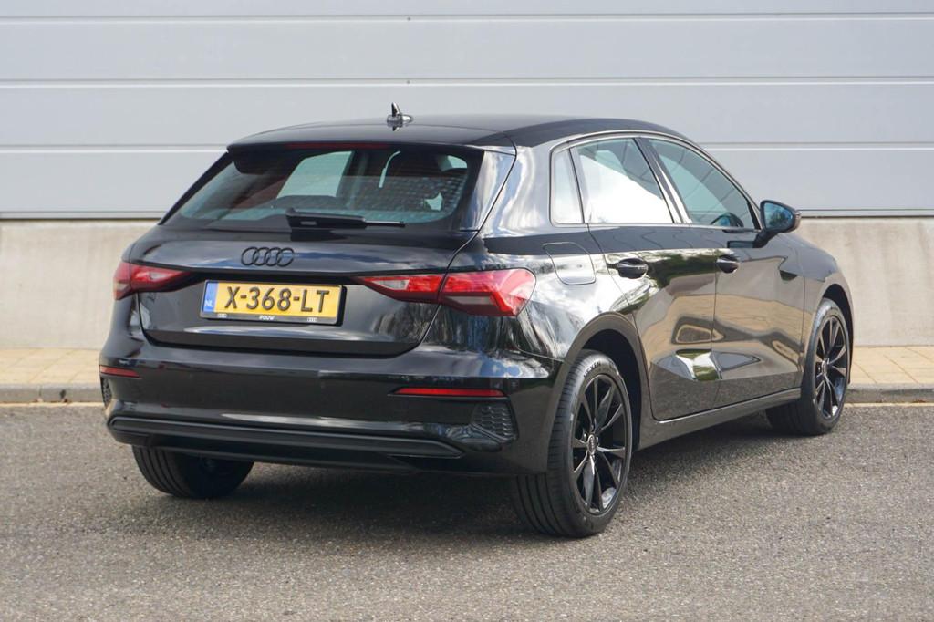 Audi A3 Sportback 30 TFSI 110pk S-tronic Pro Line | PDC | Sm, Auto's, 12 maanden, Stof, Gebruikt, Zwart