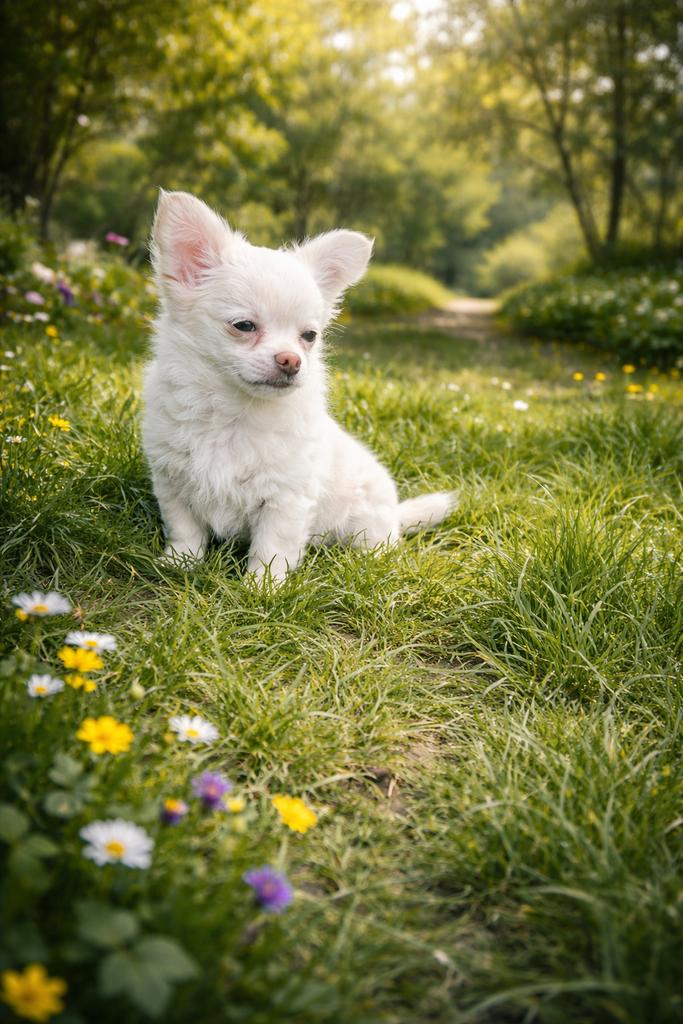 Chihuahua pups ( langharig), Meerdere, Meerdere dieren, Chihuahua, Nederland