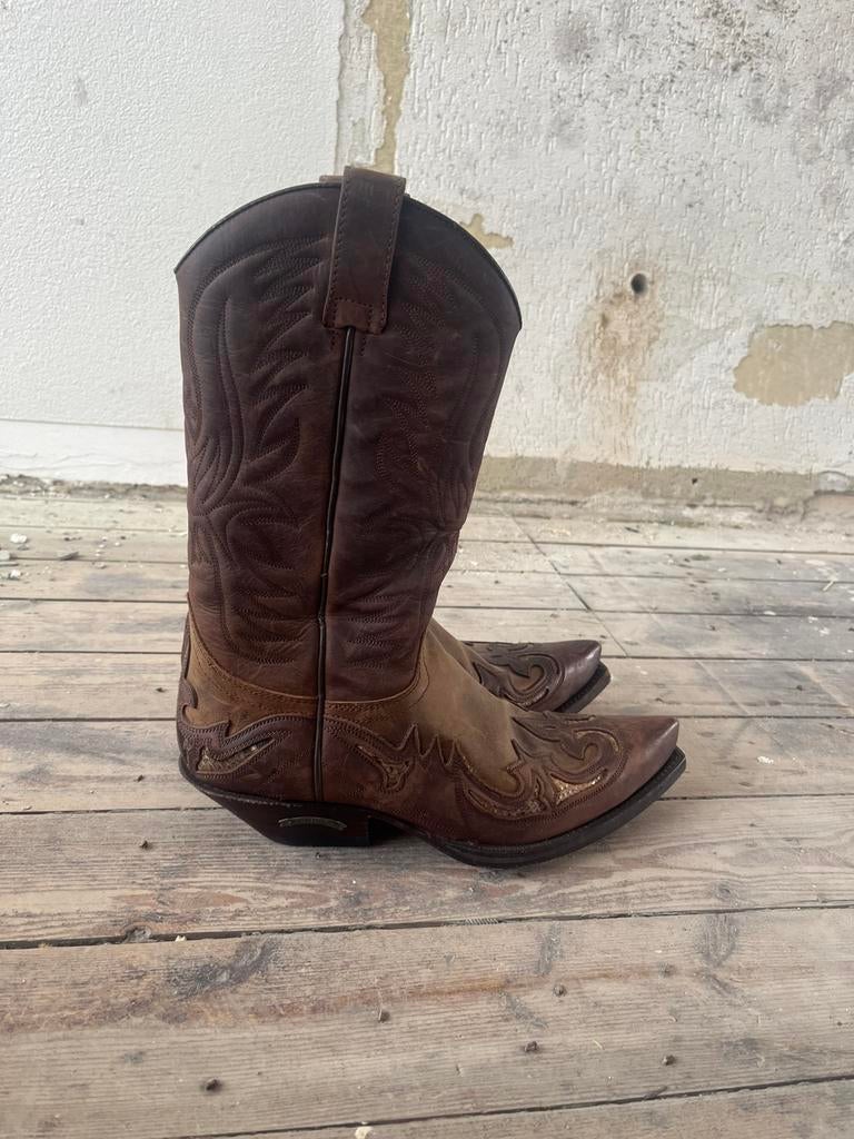 Prachtige maat 38 leren dames Sendra cowboy laarzen python, Kleding | Dames, Schoenen, Ophalen of Verzenden, Zo goed als nieuw