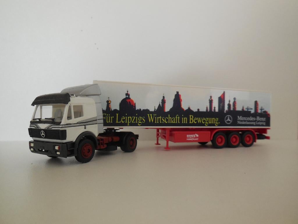 1:87 Herpa - Für Leipzigs, Ophalen of Verzenden, Zo goed als nieuw, Bus of Vrachtwagen, Herpa