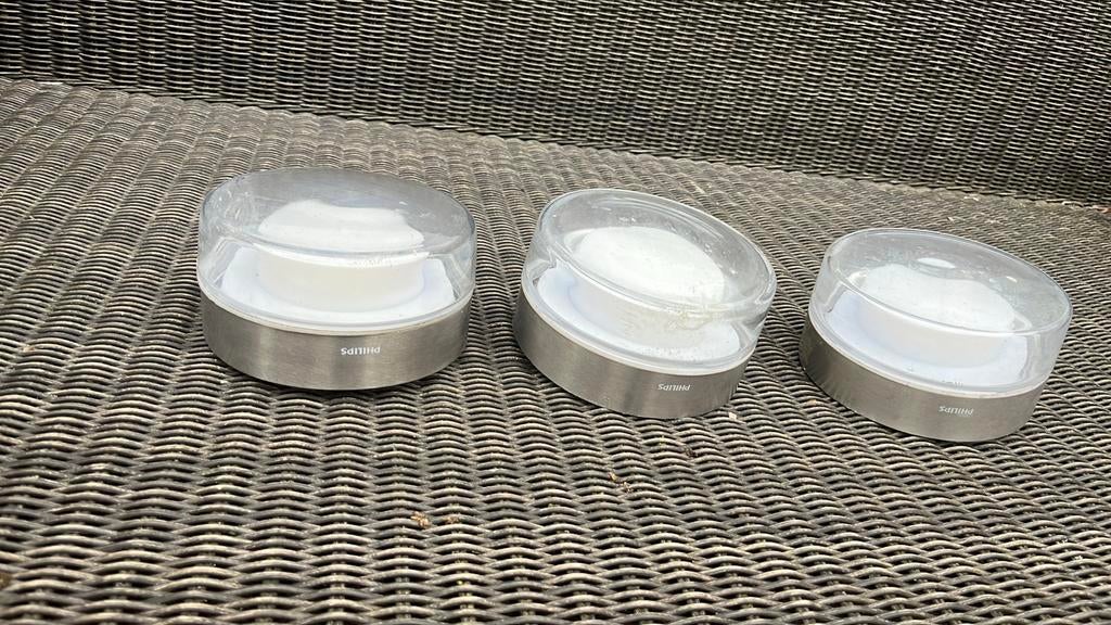 3x Philips Buitenlampen LED Warm Wit IP44, Ophalen, Gebruikt