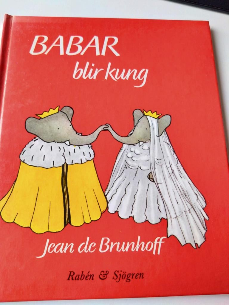 Babar blir kung #börja läsa svenska/zweeds#, Ophalen of Verzenden, Gelezen, Fictie algemeen