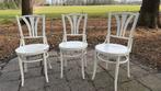 3 stuks tonet stoelen, Ophalen, Gebruikt, Drie, Hout
