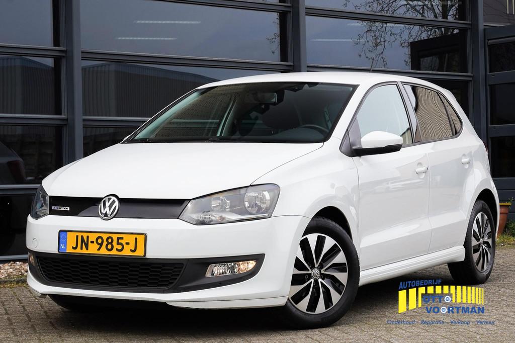 Volkswagen Polo 1.0 BlueMotion Edition 1e eig.|41.218KM!|Zui, Auto's, Volkswagen, Stof, 95 pk, Wit, Origineel Nederlands