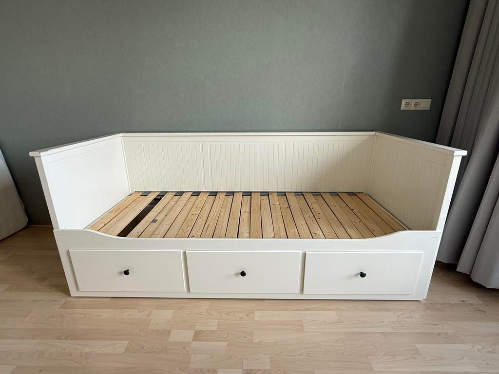 Ikea Hemnes bed 200x80, Ophalen, Gebruikt, 180 cm of meer, 70 tot 85 cm