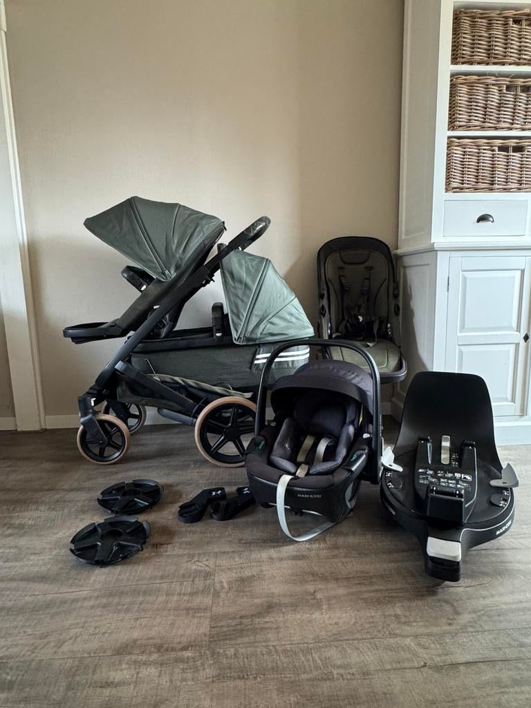 Joolz Geo3 || Filling Pieces Urban Green || Duo kinderwagen, Ophalen, Zo goed als nieuw, Overige merken