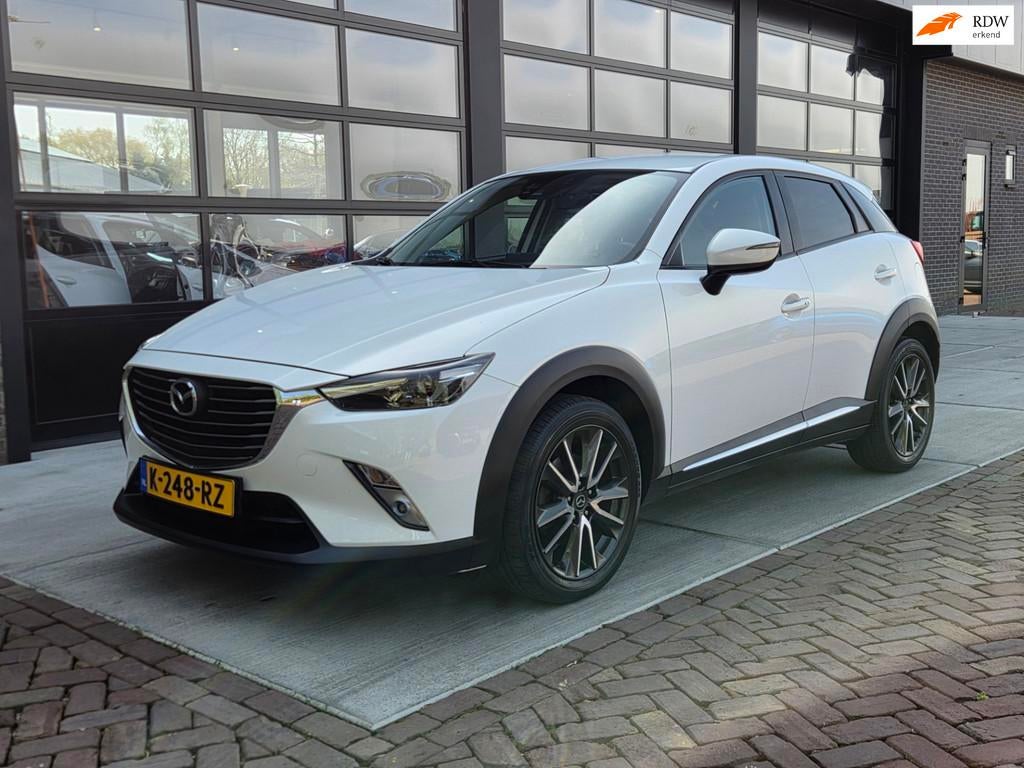 Mazda CX-3 2.0 SkyActiv-G 120 SkyLease GT | Trekhaak, Auto's, Mazda, Bedrijf, Te koop, CX-3, ABS, Achteruitrijcamera, Airbags