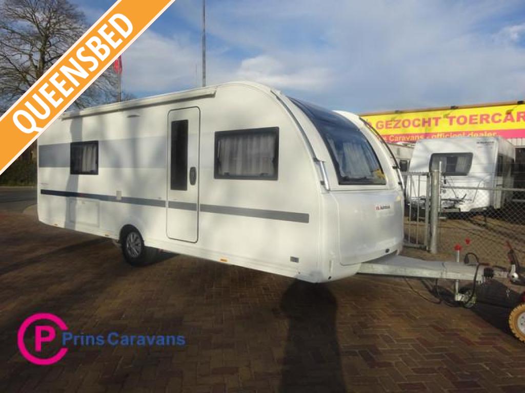 Adria Adora 613 Queensbed+Mover, Caravans en Kamperen, Caravans, Rondzit, Bedrijf, Adria, 6 tot 7 meter